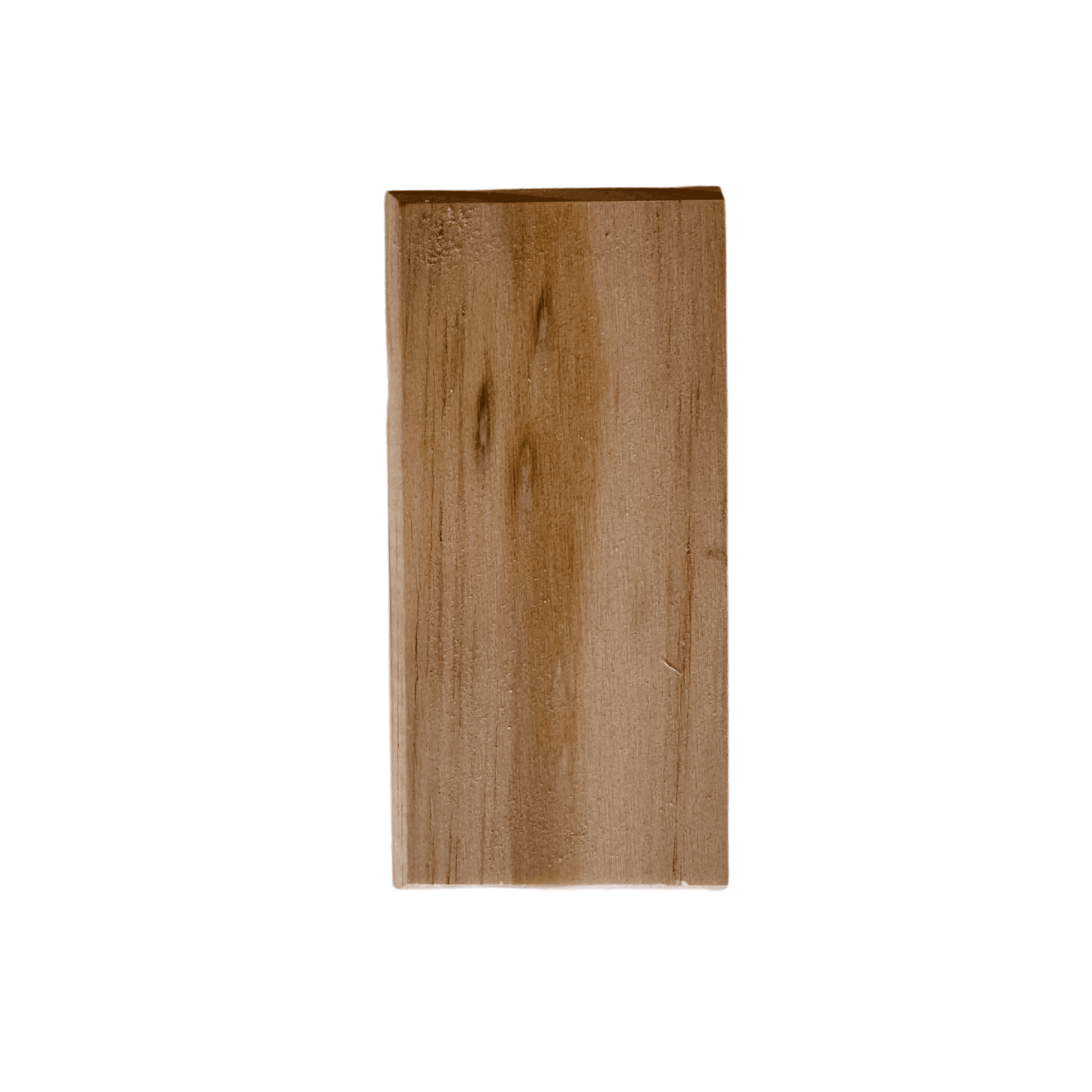 pine flat half newel cap