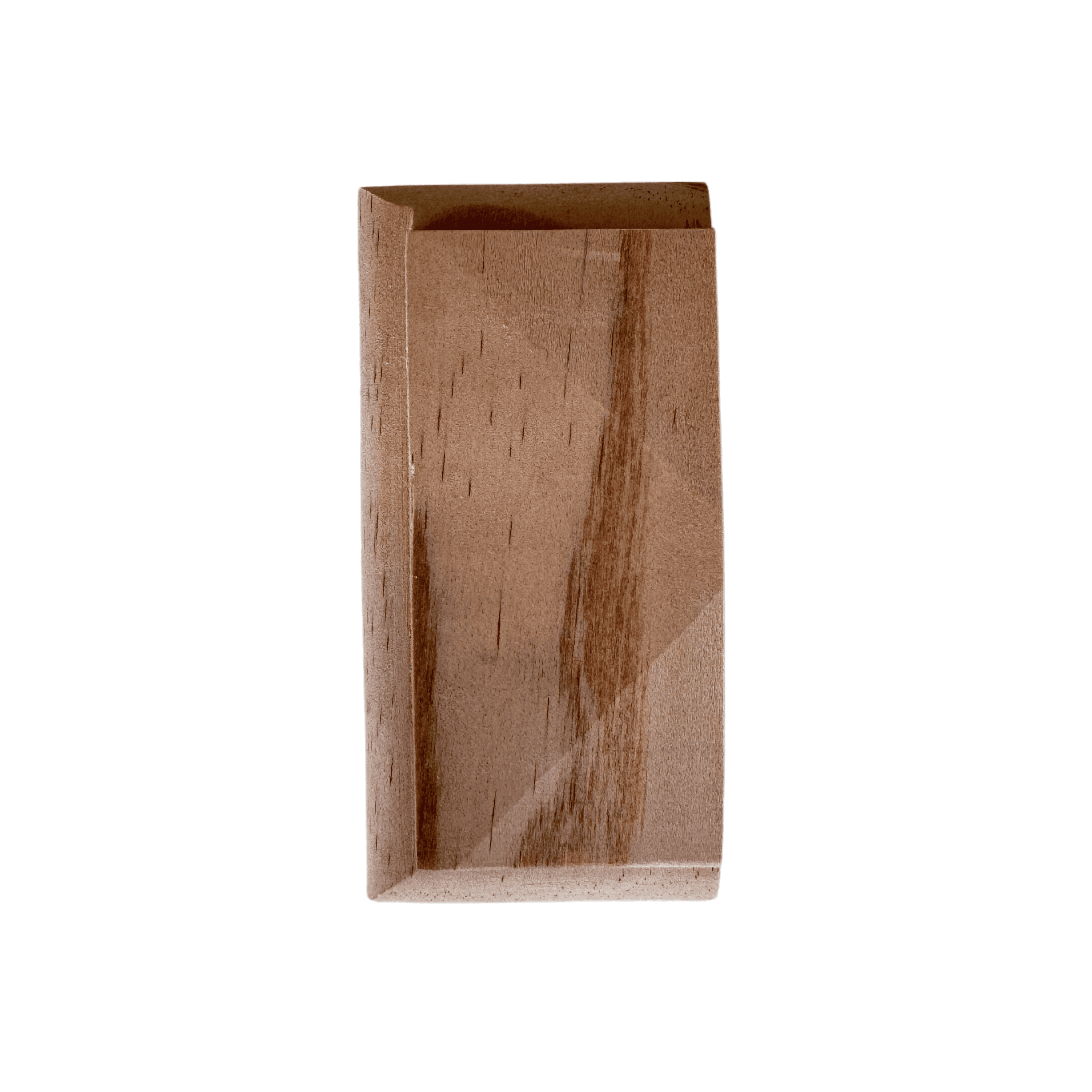 pine pyramid half newel cap