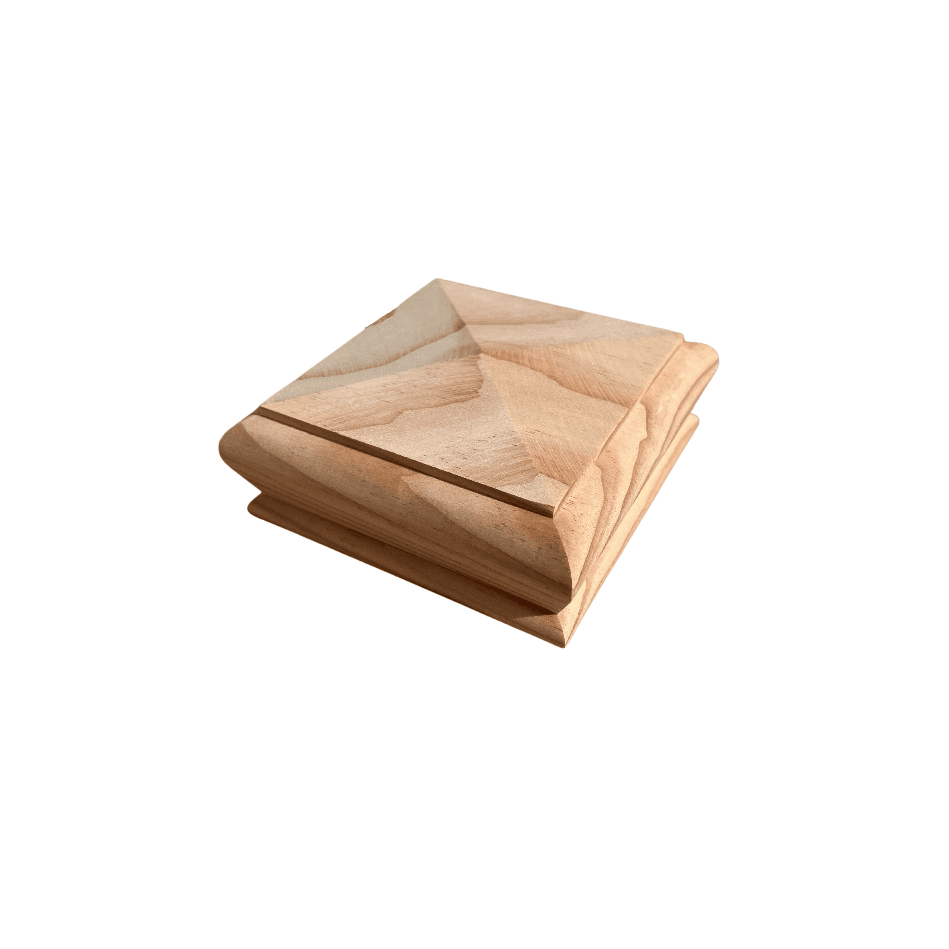 pinen pyramid newel cap angled