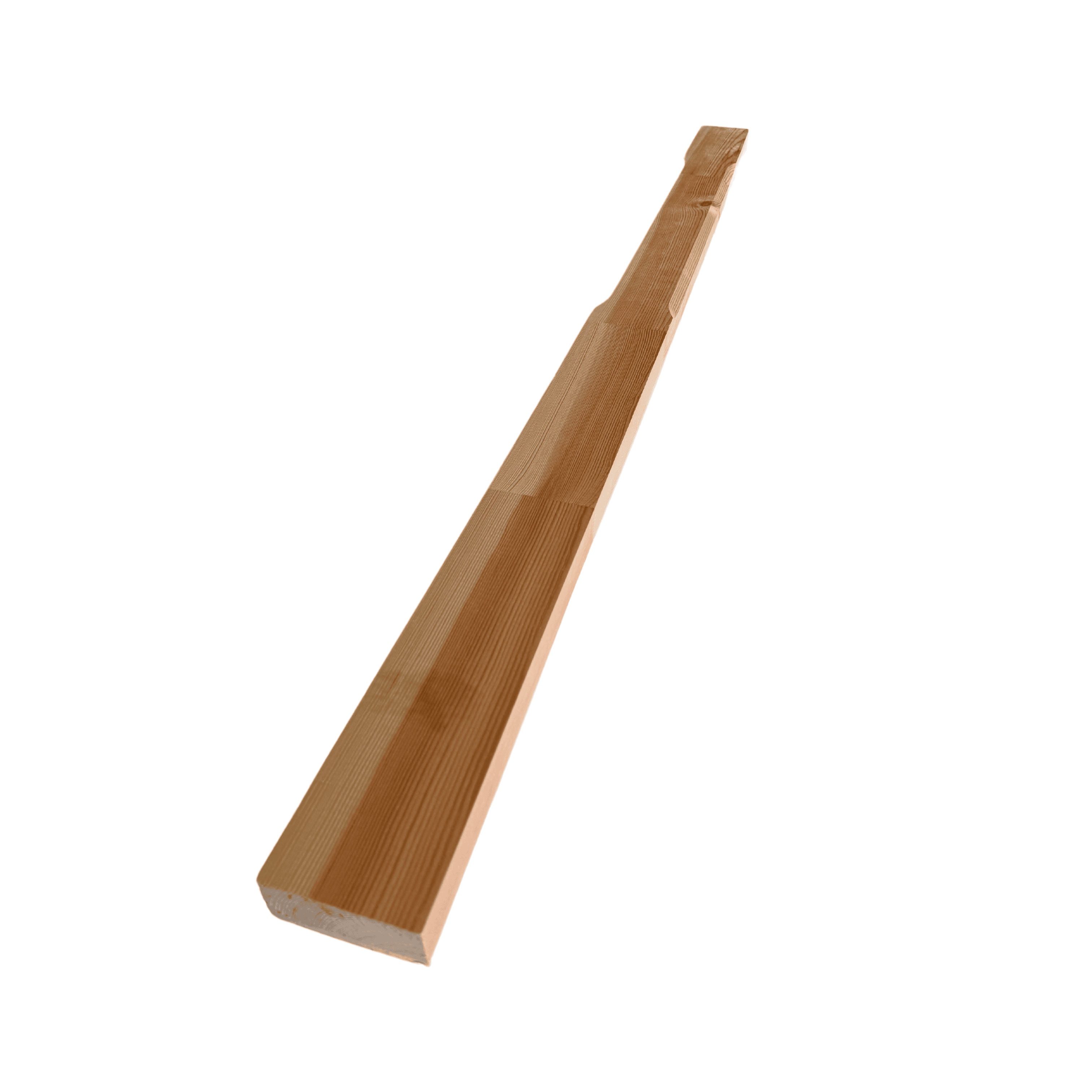 pine stop chamfered half newel post angled
