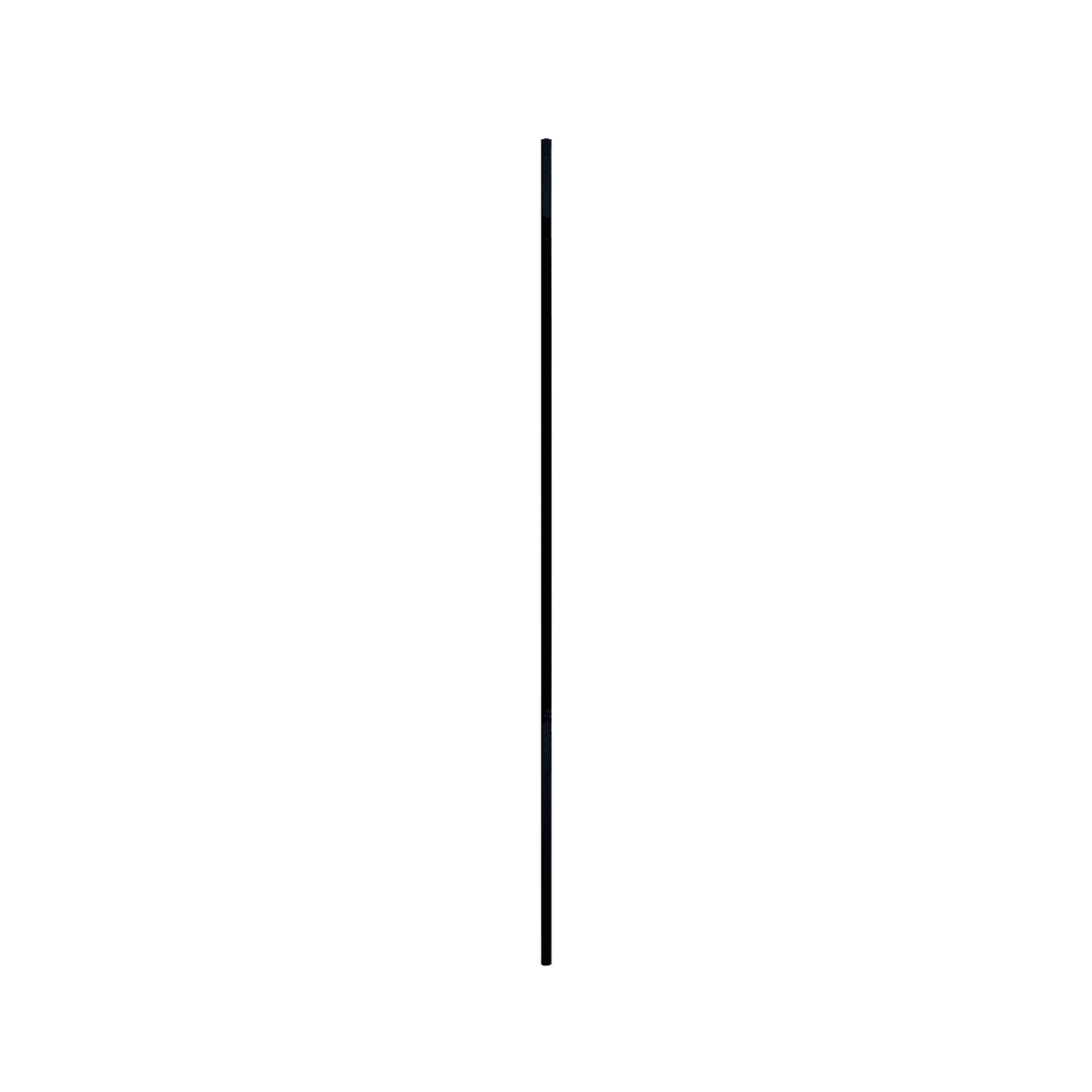 Black Metal Square Straight Spindle – Iron Stair Baluster