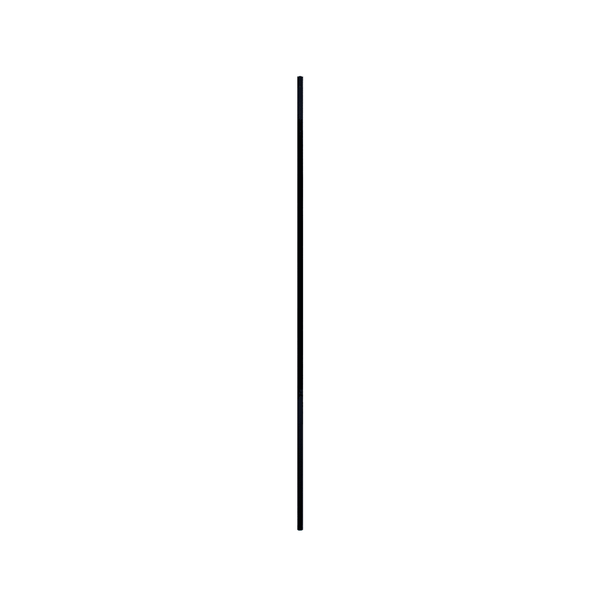 Black Metal Square Straight Spindle – Iron Stair Baluster