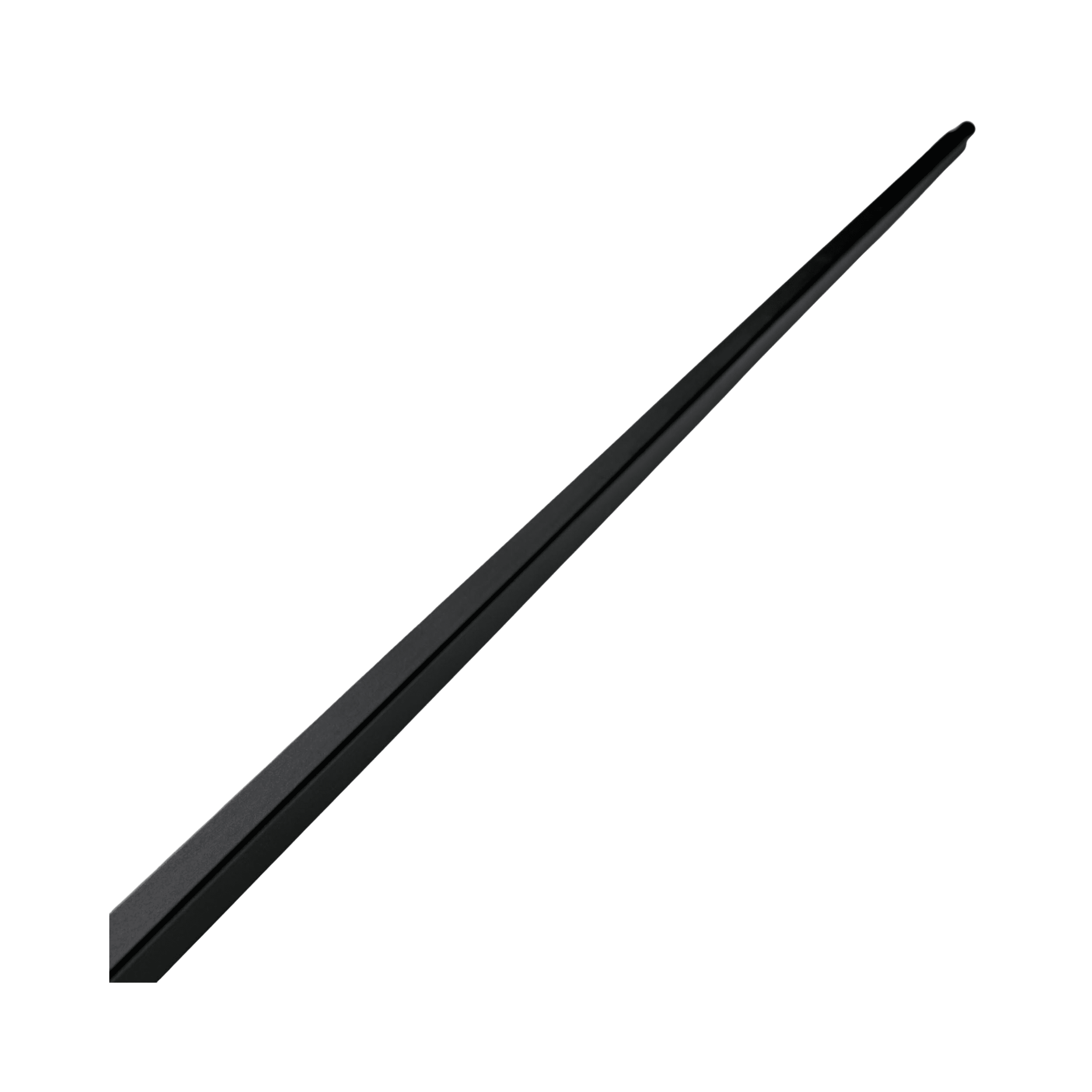black metal square straight spindle angled