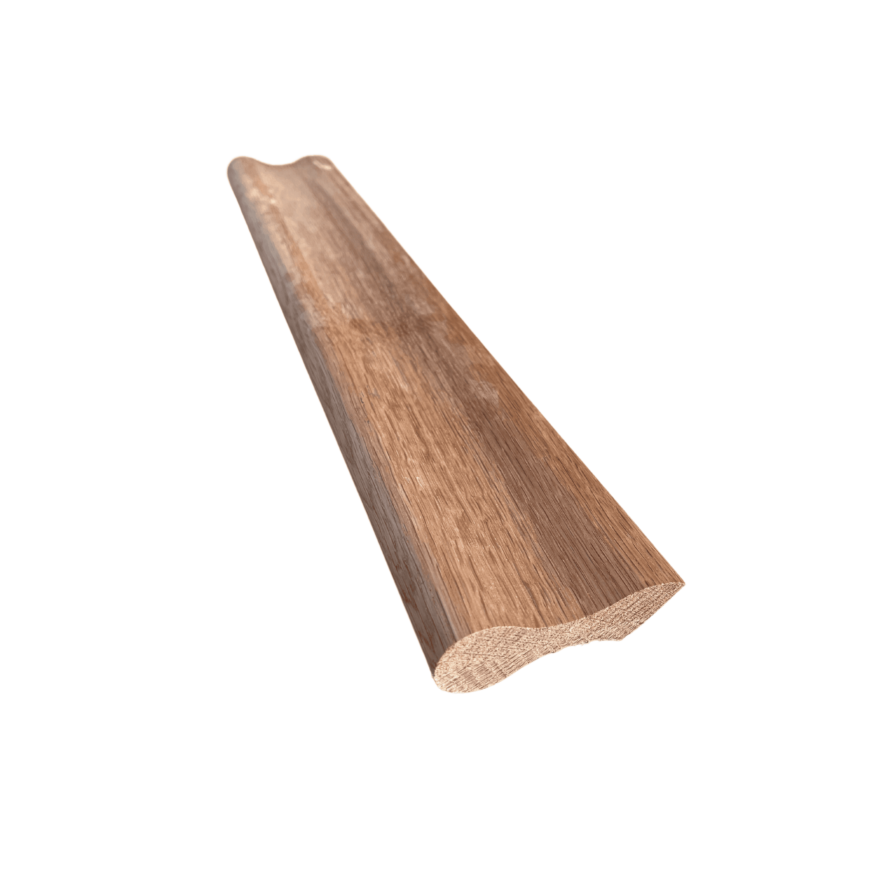 oak pigs ear handrail angled