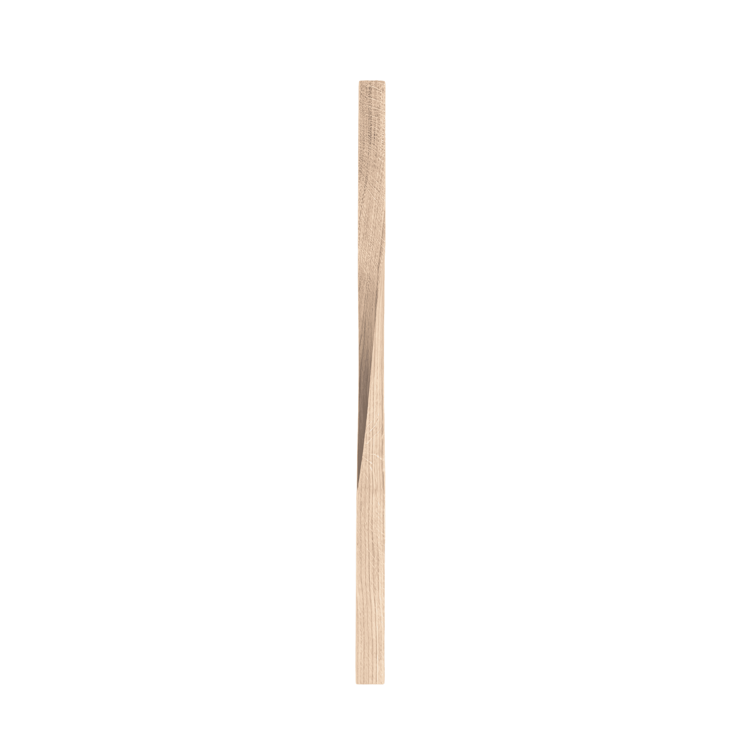 oak square twist spindle