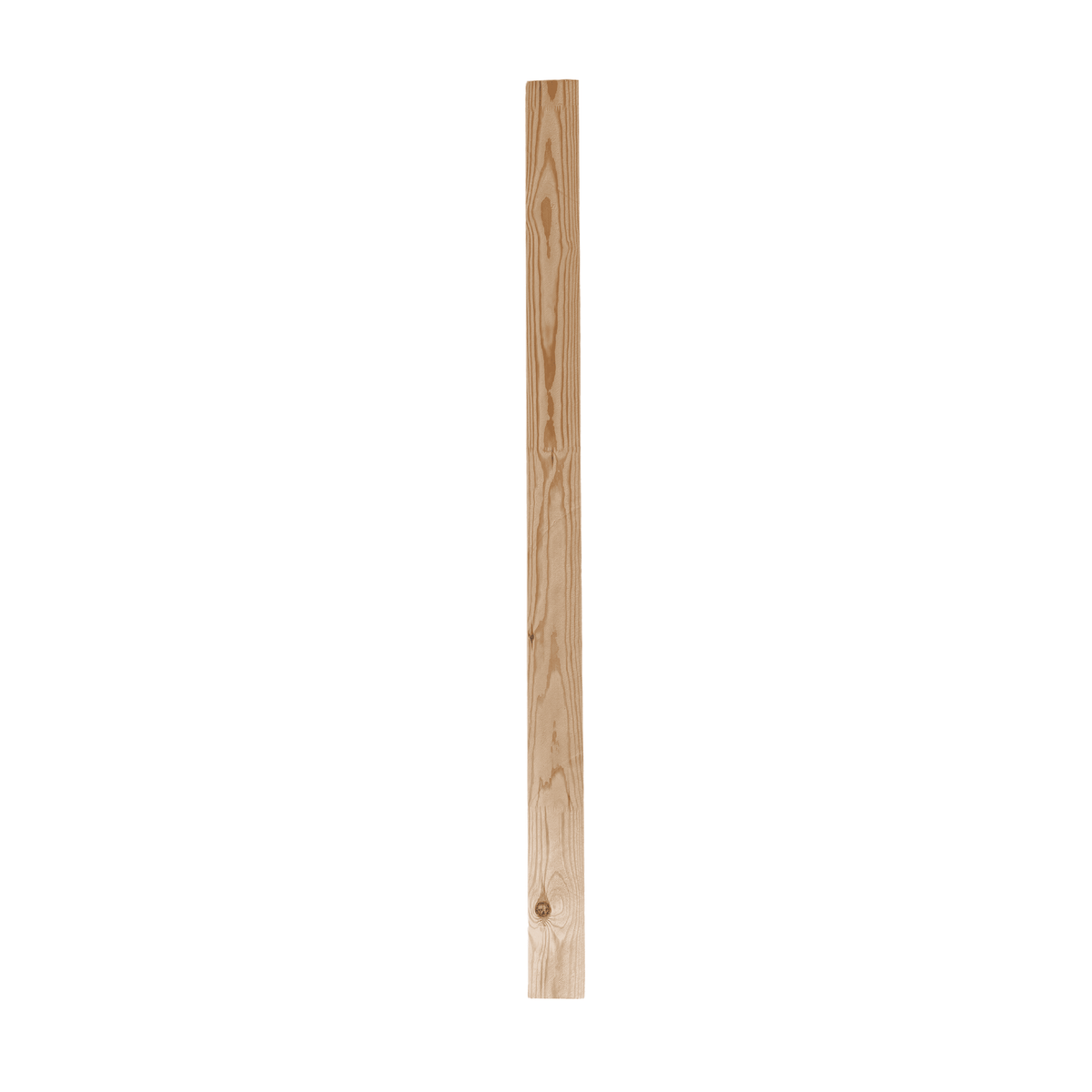 Pine Square Half Newel Post – Softwood Stair Post